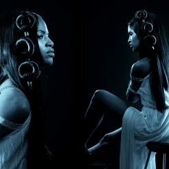 Tidal Cool Grecian Style Gown Dresses