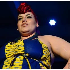 Tidal Cool Dresses Halter Wrap Dress In African Wax Block Cotton