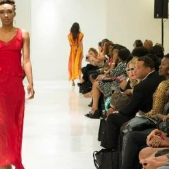 Tidal Cool Layered Red Dress