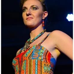 Tidal Cool Dresses Dashiki Hi-Lo Dress