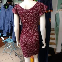 Tidal Cool Dresses Geek Chic Star Wars Knit Dress With Flutter Sleeves And Fitted Shape