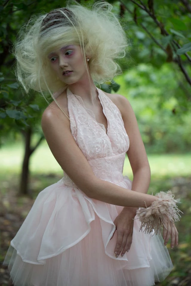 Tidal Cool Couture Pink Petal & Tulle Bridesmaid Dress