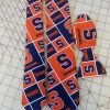 Tidal Cool Neckties, Vests, Pocket Squares And Cummerbunds Syracuse Orange University Neckties In Bow Tie, Skinny Tie, And Standard Tie Styles, Kids Or Adult Sizes