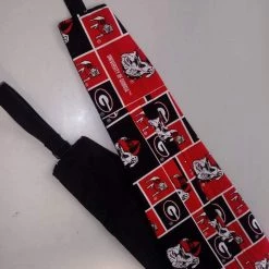 Tidal Cool University Of Georgia Bulldogs Neckties In Bow Tie, Skinny Tie, And Standard Tie Styles, Kids Or Adult Sizes