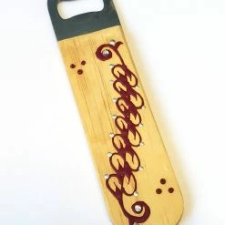 Tidal Cool Handmade Wooden Bottle Openers With Handpainted Henna Inspired Decoration Henna Art And Decor