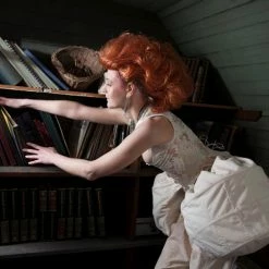 Tidal Cool Costumes And Cosplay Edwardian Corset In Cream And Rose Floral Print