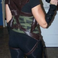 Tidal Cool Resident Evil Alice Cosplay Corset And Gun Holsters Costume