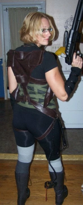 Tidal Cool Resident Evil Alice Cosplay Corset And Gun Holsters Costume