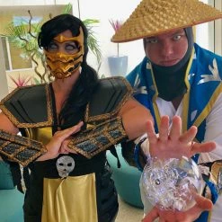 Tidal Cool Mortal Kombat Scorpion And Raiden Cosplay Costumes