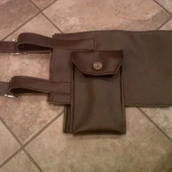 Tidal Cool Faux Leather Cosplay Costume Hip Holster Belt