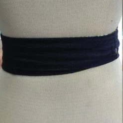 Tidal Cool Belts, Hats And Accessories Reversible Obi Belt In African Wax Block Cotton