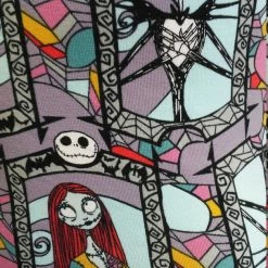 Tidal Cool Geek Chic Nightmare Before Christmas Knit Dress With Flutter Sleeves And Fitted Shape Dresses