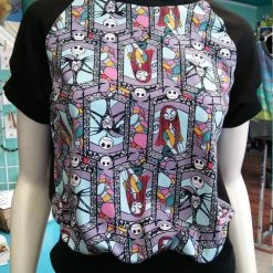 Tidal Cool Nightmare Before Christmas Crew Neck Pullover With Jack Skellington