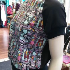 Tidal Cool Nightmare Before Christmas Crew Neck Pullover With Jack Skellington