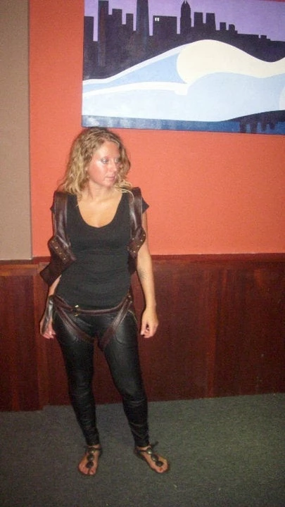 Tidal Cool Resident Evil Alice Cosplay Corset And Gun Holsters Costume