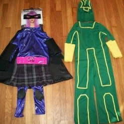 Tidal Cool Costumes And Cosplay Kids Kick Ass And Hit Girl Superhero Cosplay Costumes