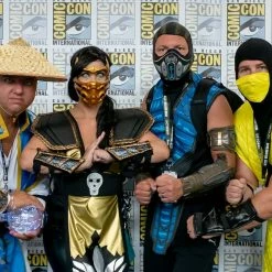Tidal Cool Mortal Kombat Scorpion And Raiden Cosplay Costumes