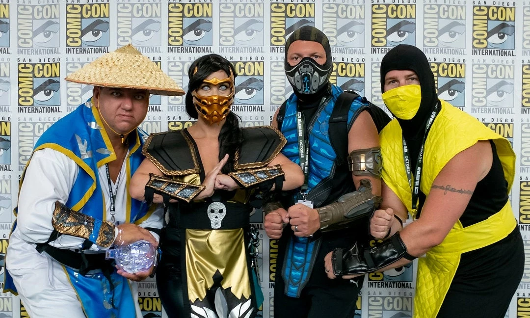 Tidal Cool Mortal Kombat Scorpion And Raiden Cosplay Costumes