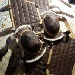 Tidal Cool Costumes And Cosplay Cosplay Harry Potter Quidditch Pad Guard Set With Shin Guards, Arm Guards, Knee Pads, And Gloves