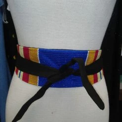 Tidal Cool Belts, Hats And Accessories Reversible African Kente Cloth Obi Belt