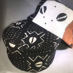 Tidal Cool African Mudcloth Kufi Hat In Choice Of Prints Belts, Hats And Accessories
