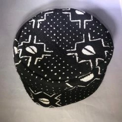 Tidal Cool African Mudcloth Kufi Hat In Choice Of Prints Belts, Hats And Accessories