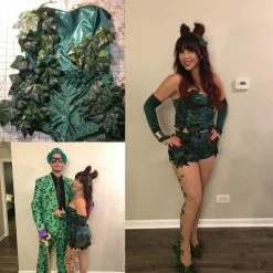 Tidal Cool Poison Ivy Cosplay Costume From Batman And DC Comic Universe Costumes And Cosplay