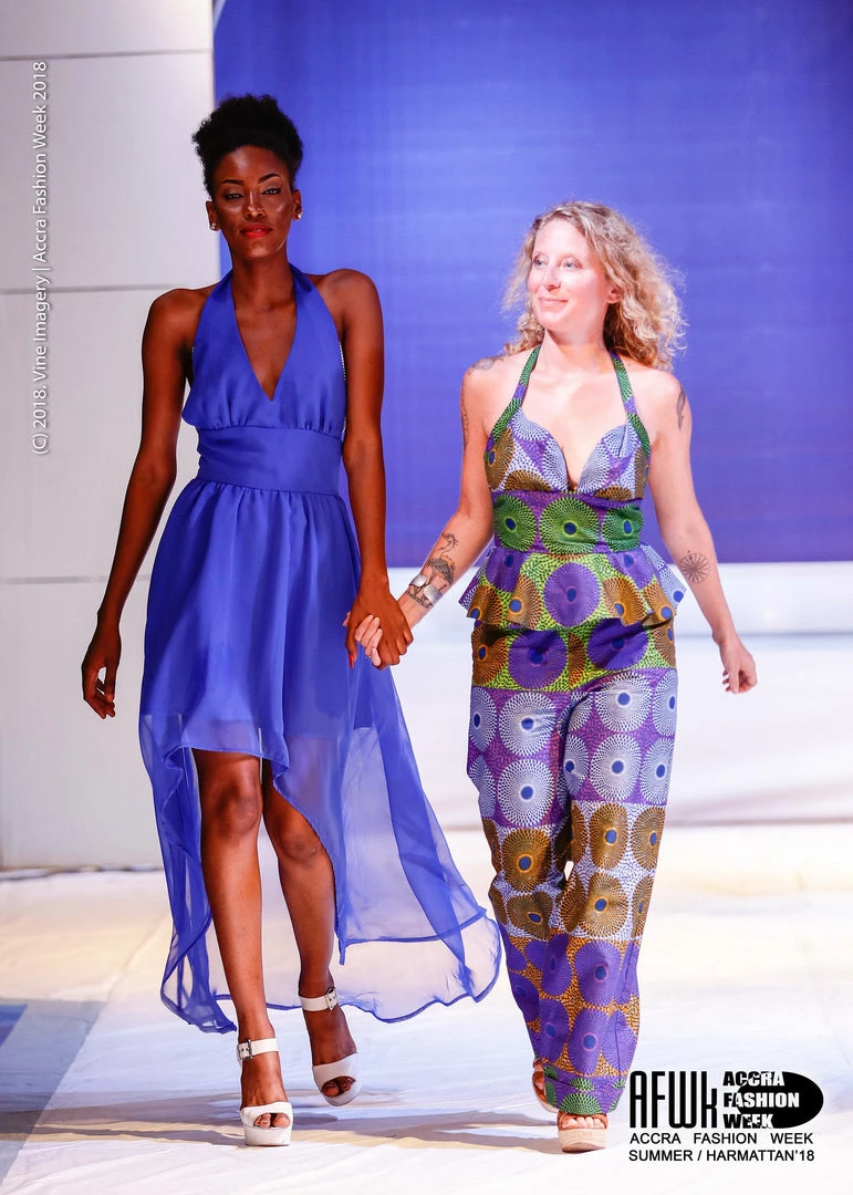 Tidal Cool Dresses Ethereal Blue Azure Chiffon Dress With Rhinestone Back Chains, In High Low Silhouette And Halter Neckline