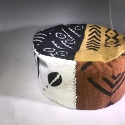 Tidal Cool African Mudcloth Kufi Hat In Choice Of Prints Belts, Hats And Accessories