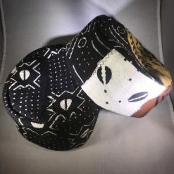 Tidal Cool African Mudcloth Kufi Hat In Choice Of Prints Belts, Hats And Accessories