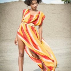 Tidal Cool Dresses Grecian Column Dress