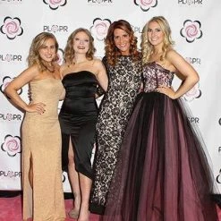 Tidal Cool Dresses Fantasy Couture Gown In Pink And Black Tulle