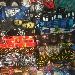 Tidal Cool Cotton Fabric Face Mask