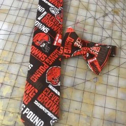 Tidal Cool Cleveland Browns NFL Neckties In Bow Tie, Skinny Tie, And Standard Tie Styles, Kids Or Adult Sizes Neckties, Vests, Pocket Squares And Cummerbunds