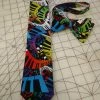 Tidal Cool Rainbow Piano Music Face Mask Or Neckties In Bow Tie, Skinny Tie, And Standard Tie Styles, Kids Or Adult Sizes